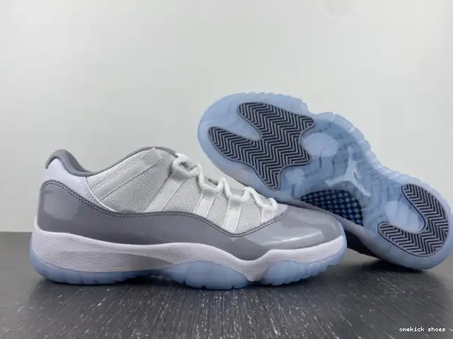 Chep Onekick Low Grey Jordan Air Cement AV2187-140 11 0405